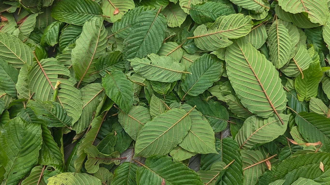 Kratom leaves — Kapuas Hulu, Indonesia